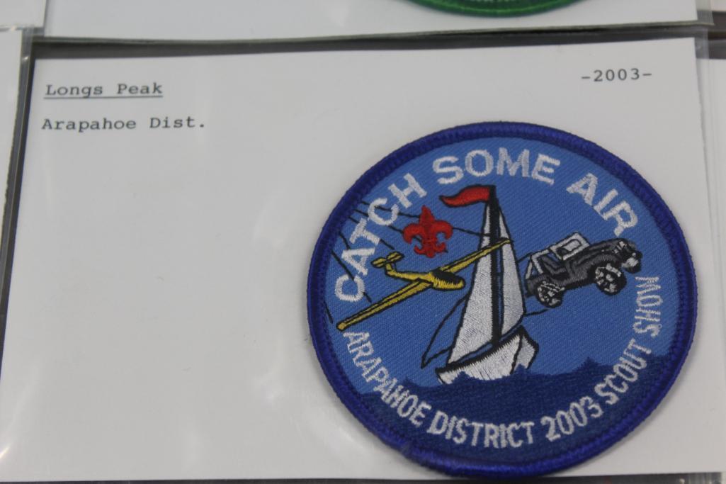 17 Mixed Denver Area, Longs Peak, Peaceful Valley Council Patches, and More