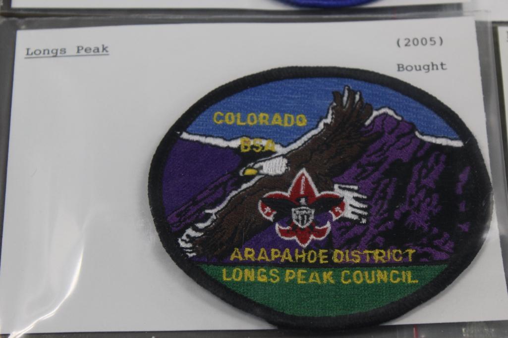 17 Mixed Denver Area, Longs Peak, Peaceful Valley Council Patches, and More