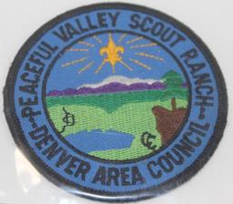 17 Mixed Denver Area, Longs Peak, Peaceful Valley Council Patches, and More