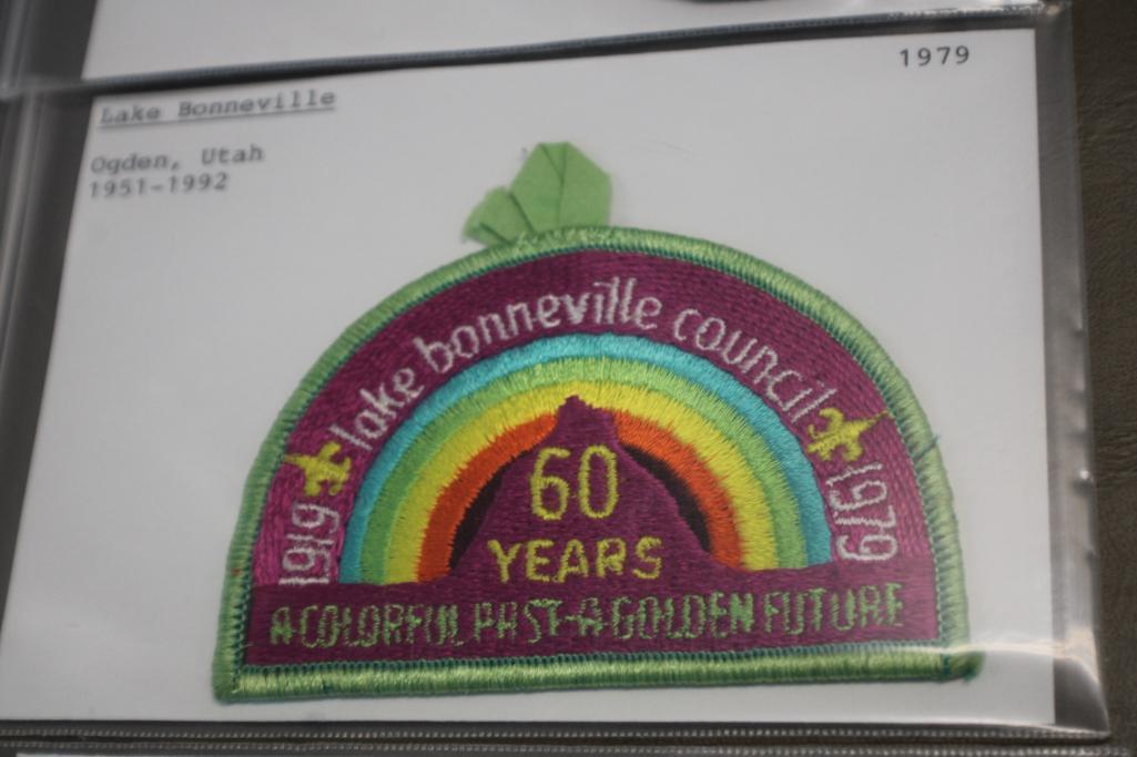 8 BSA Council Patches from the 1960s and 1970s