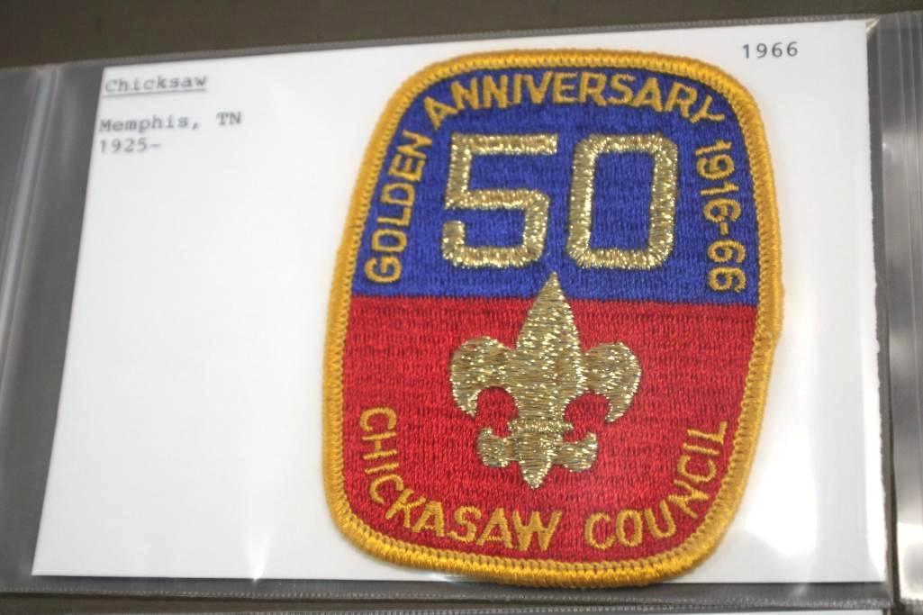 8 BSA Council Patches from the 1960s and 1970s