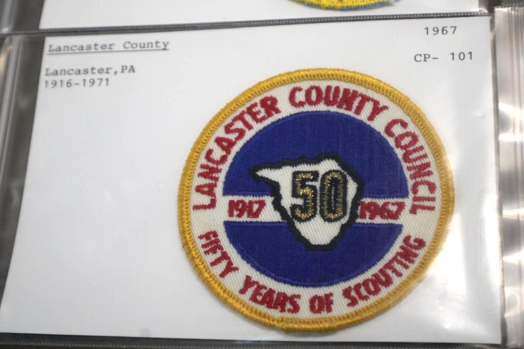 8 BSA Council Patches from the 1960s and 1970s