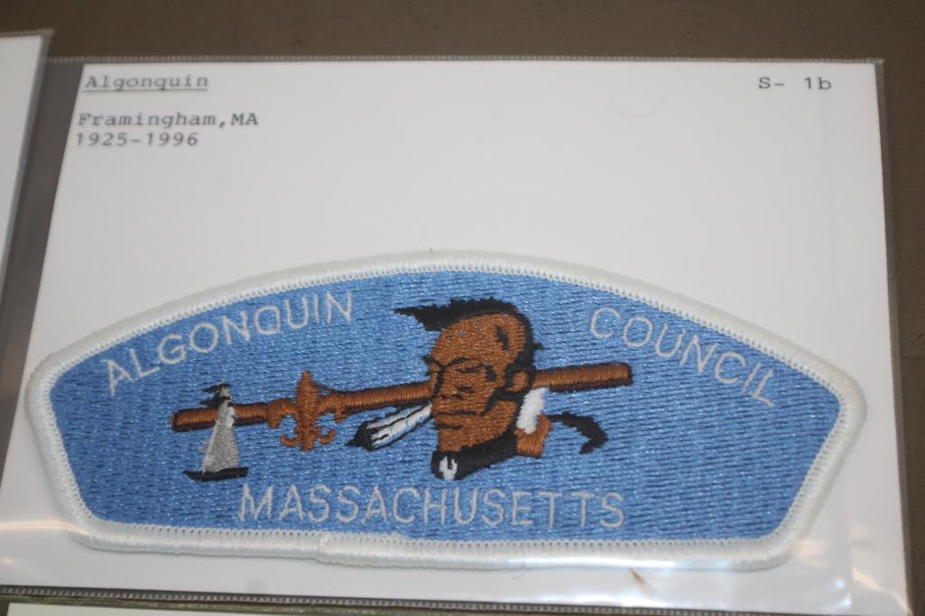 12 Mixed BSA "A"-Name Council Patches