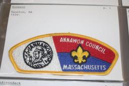 12 Mixed BSA "A"-Name Council Patches