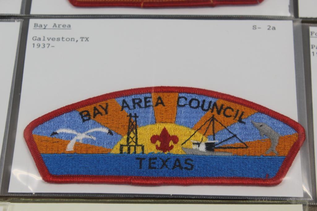 16 Mixed BSA Southern States Council Patches