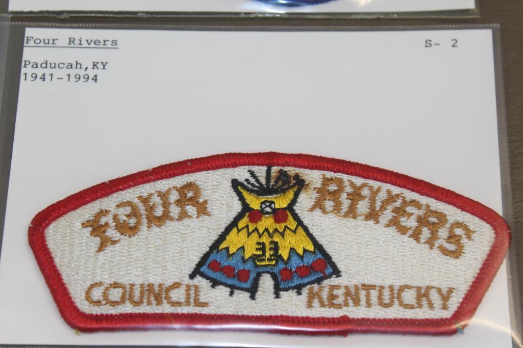 16 Mixed BSA Southern States Council Patches