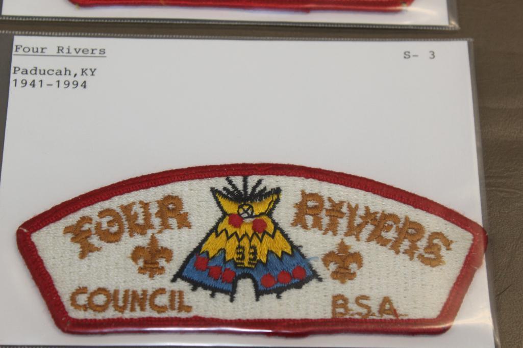 16 Mixed BSA Southern States Council Patches