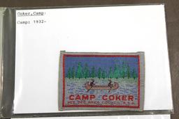 Two Vintage BSA Camp Coker Patches