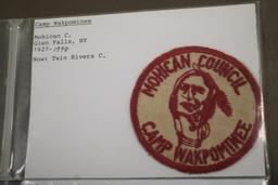 Three Early BSA Camp Patches, One Dated 1951