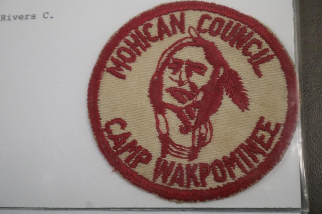 Three Early BSA Camp Patches, One Dated 1951