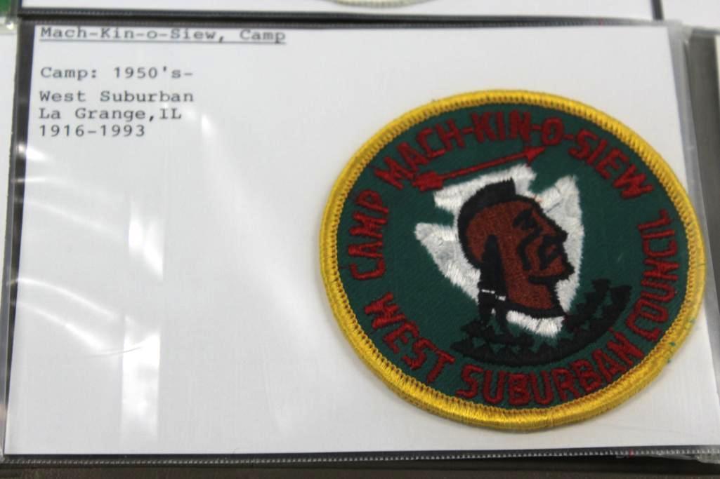 13 Mixed BSA Council Patches