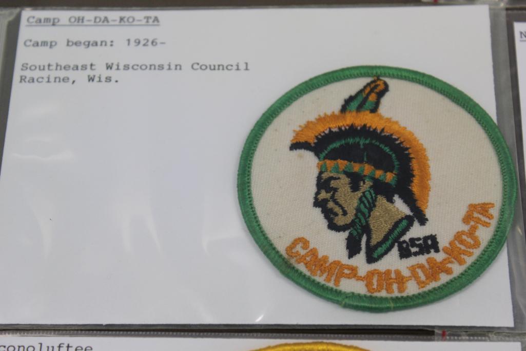 13 Mixed BSA Council Patches