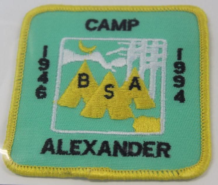 11 BSA Pike's Peak Camp Alexander Patches in Different Styles