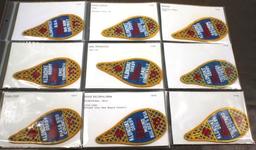 9 Klondike Derby Patches from 1977 and 1978