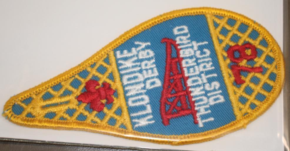 9 Klondike Derby Patches from 1977 and 1978