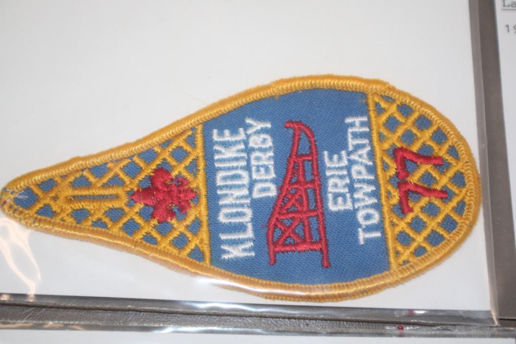 9 Klondike Derby Patches from 1977 and 1978