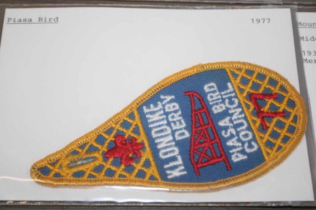 9 Klondike Derby Patches from 1977 and 1978