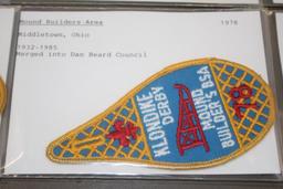 9 Klondike Derby Patches from 1977 and 1978