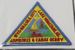 25 BSA Canoe Derby Patches Labeled 2-27