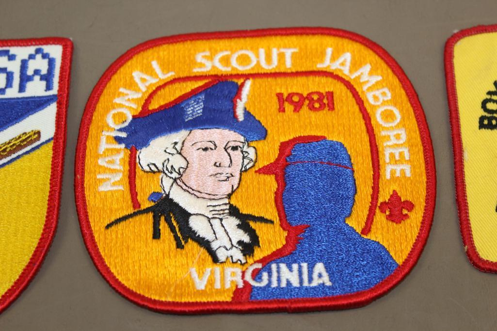 7 Oversized Scouting Patches