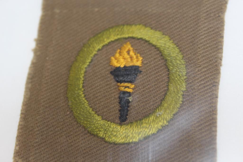 Three Early BSA Merit Badges
