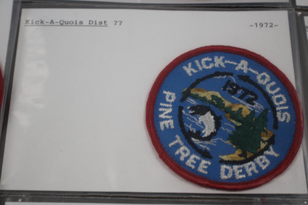 9 BSA Camporee Patches 1972-1975