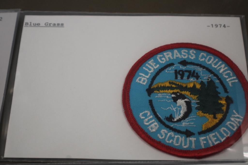 9 BSA Camporee Patches 1972-1975