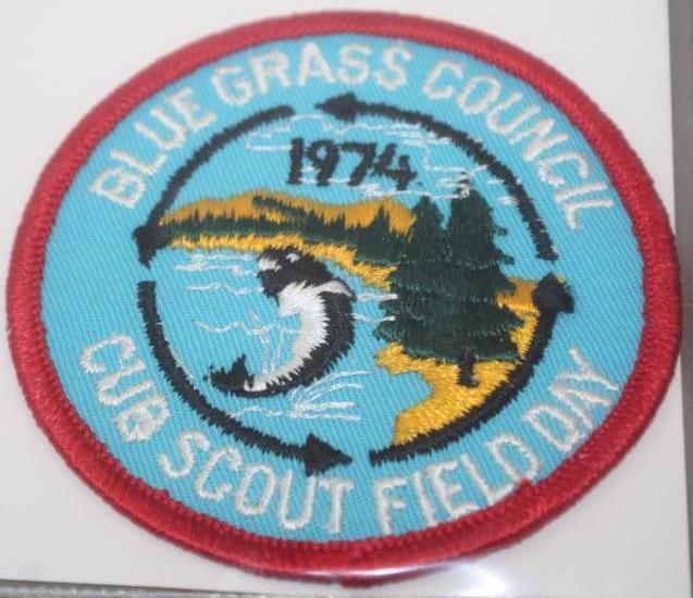 9 BSA Camporee Patches 1972-1975