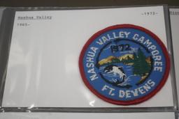 9 BSA Camporee Patches 1972-1975