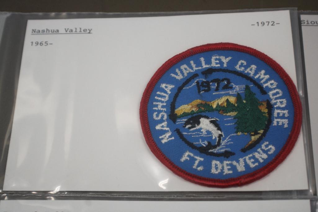 9 BSA Camporee Patches 1972-1975