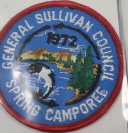 9 BSA Camporee Patches 1972-1975