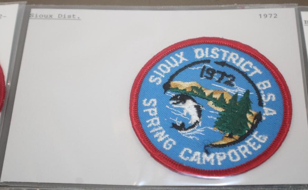 9 BSA Camporee Patches 1972-1975