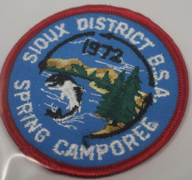 9 BSA Camporee Patches 1972-1975