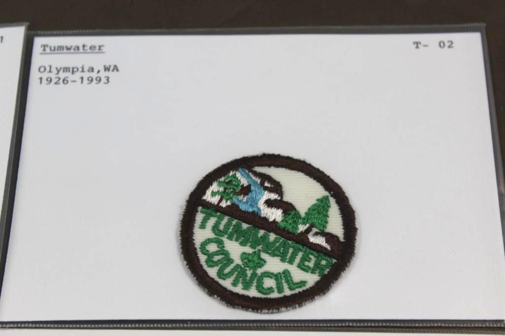 9 Small BSA Council Patches with some Accessory Patches