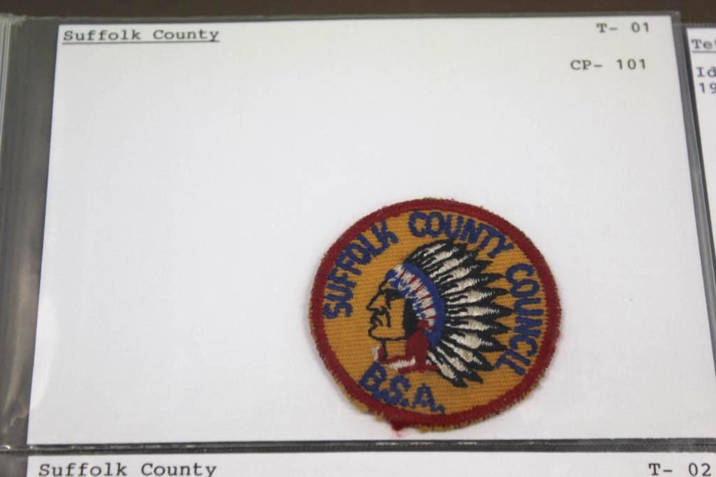 9 Small BSA Council Patches with some Accessory Patches