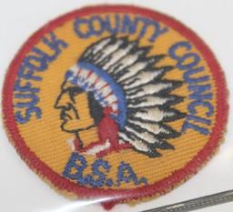 9 Small BSA Council Patches with some Accessory Patches