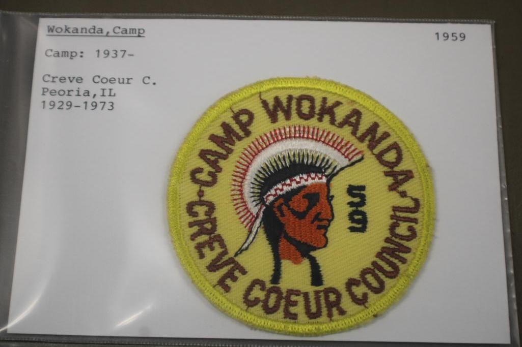 Three Early Camp Wodanda BSA Patches