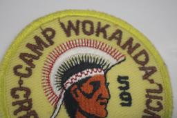 Three Early Camp Wodanda BSA Patches