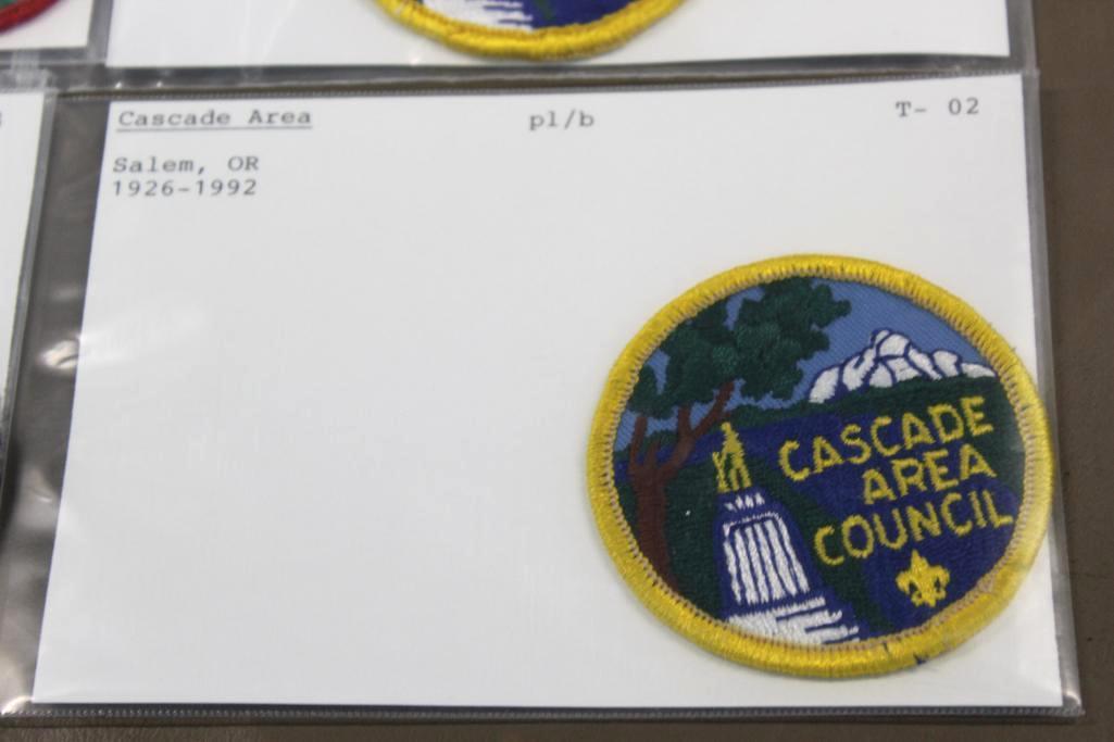 15 Early Council Patches from Oregon and Washington Area