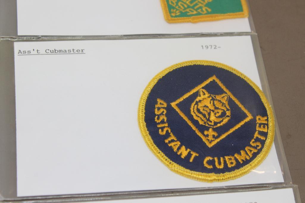 Different Eras Cubmaster and Assistant Cubmaster Patches