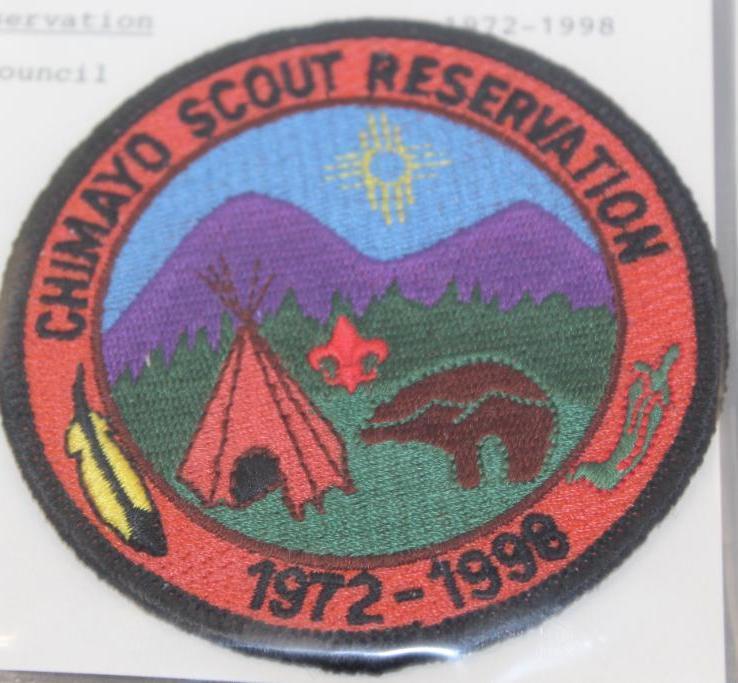 6 Chimayo Scout Reservation Patches