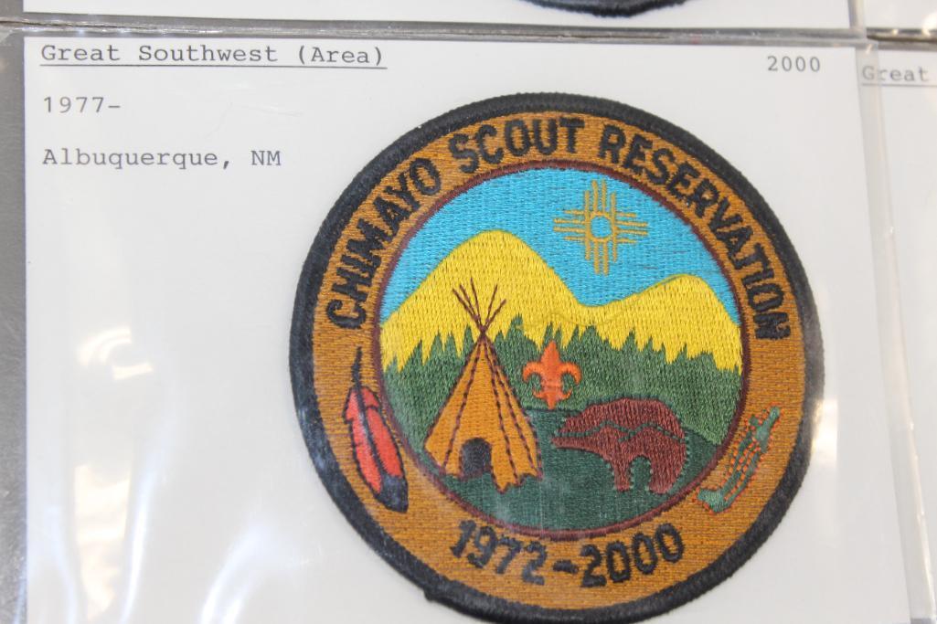 6 Chimayo Scout Reservation Patches