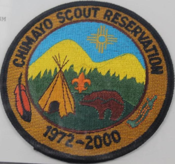 6 Chimayo Scout Reservation Patches