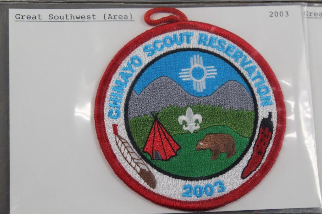 6 Chimayo Scout Reservation Patches