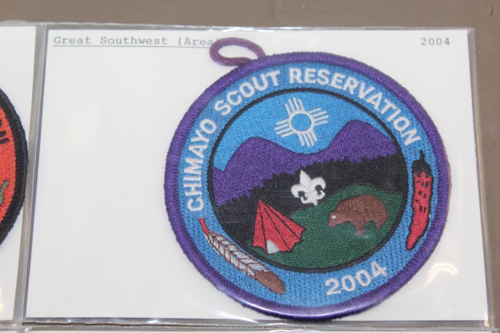 6 Chimayo Scout Reservation Patches