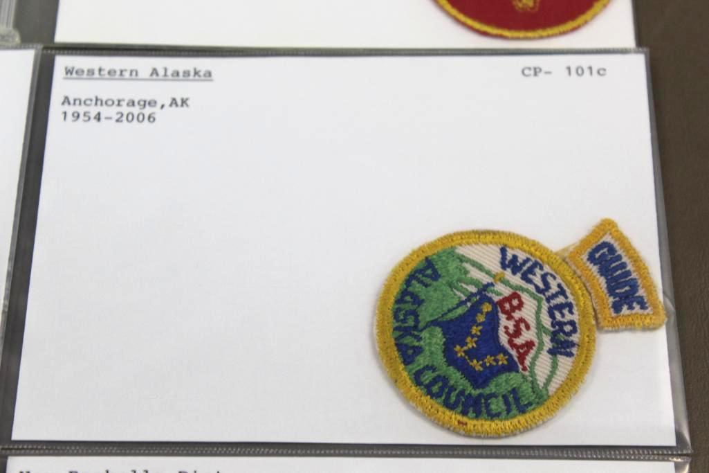 Eight Small BSA Council Patches