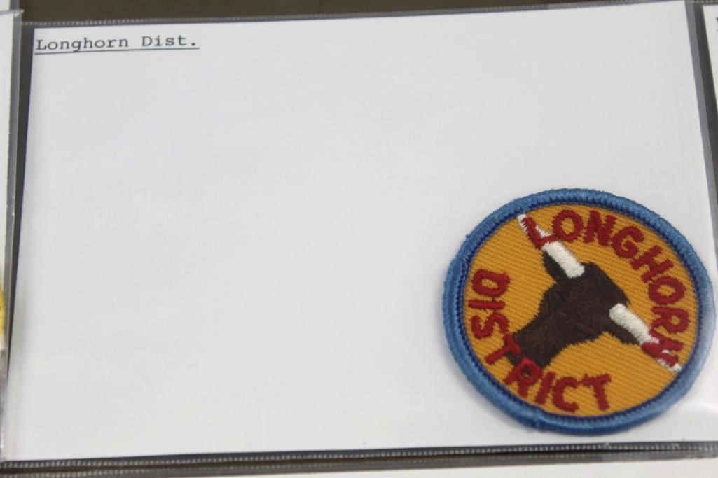 Eight Small BSA Council Patches