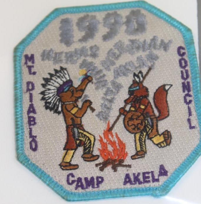 9 BSA Camp Patches for A-Name Camps