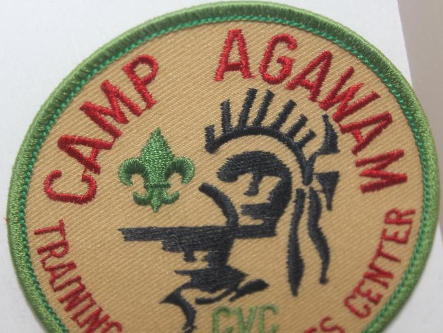 9 BSA Camp Patches for A-Name Camps