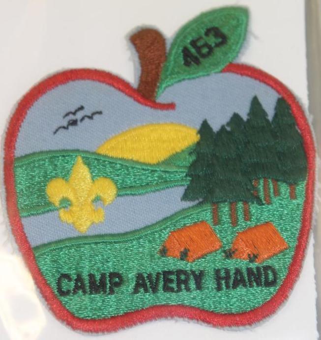 9 BSA Camp Patches for A-Name Camps